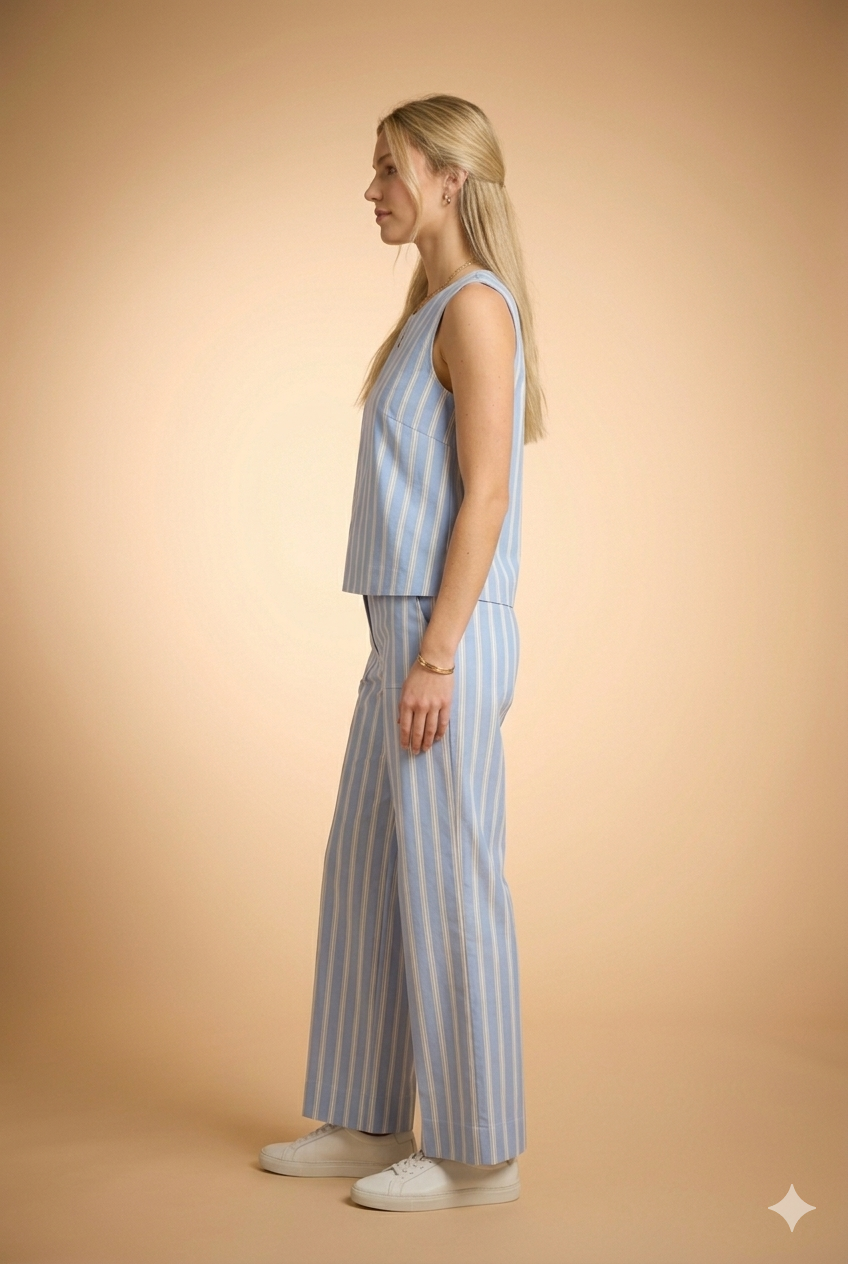 Haut Yes 30642 Bleu-1 - Image 4