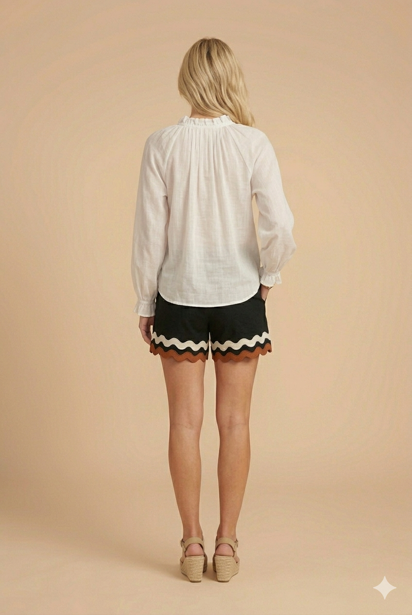 Chemise Yes 30623 Ivoire - Image 5