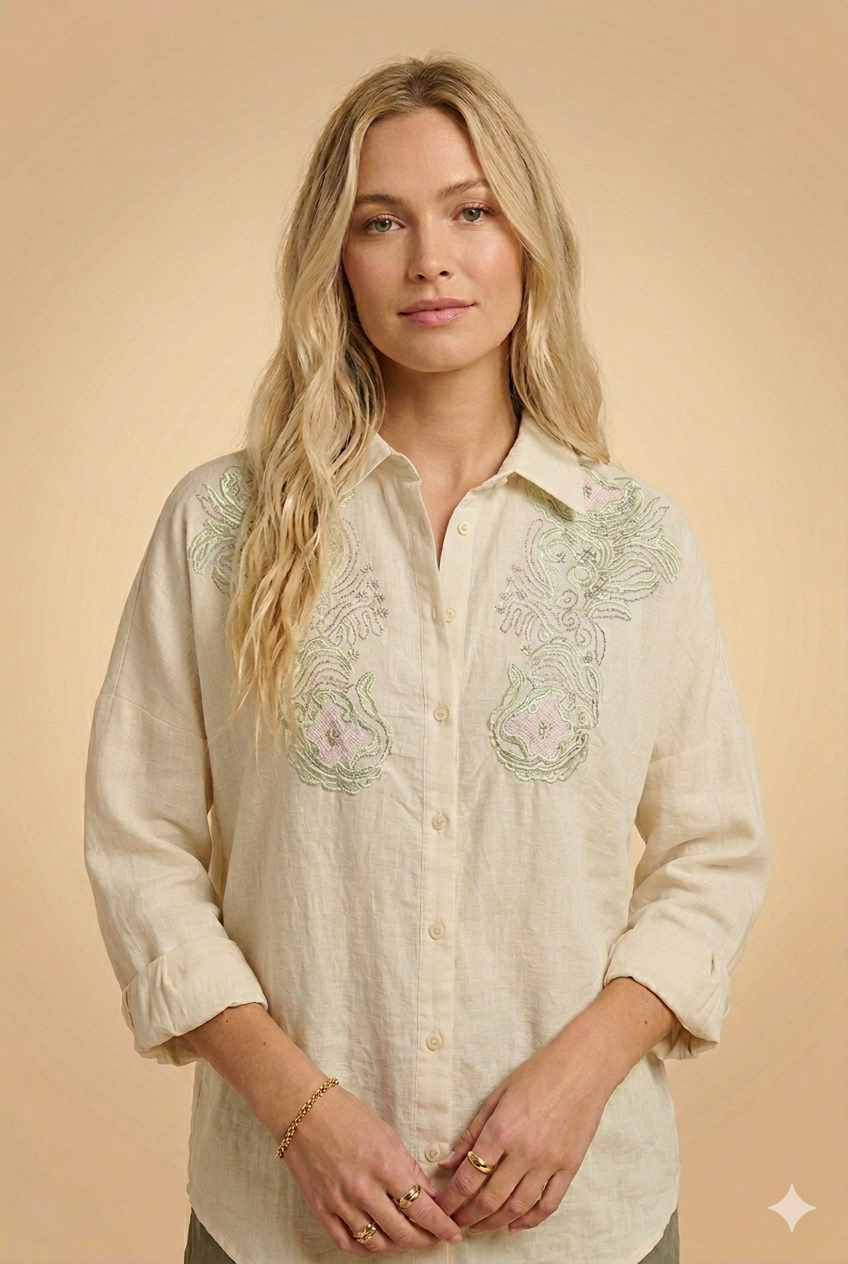 Chemise Shantyla Ecru - Image 1