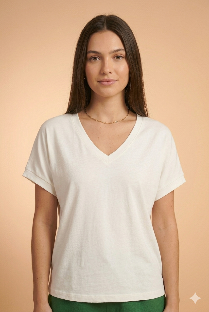 Haut Rajor Ecru - Image 2