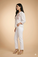 Jean ILVA 409 Blanc
