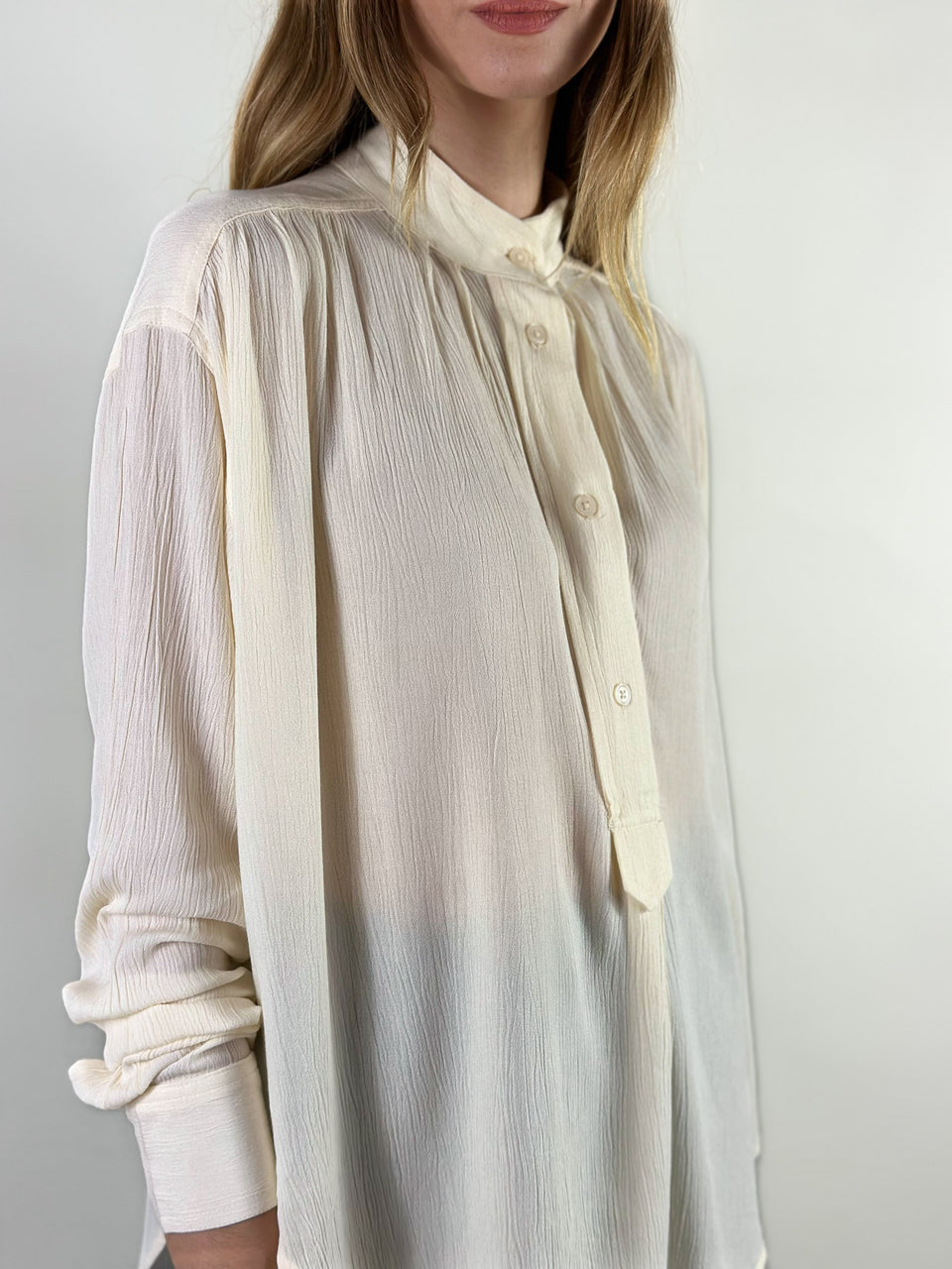 Chemise ILVA 1005 Ecru - Image 3