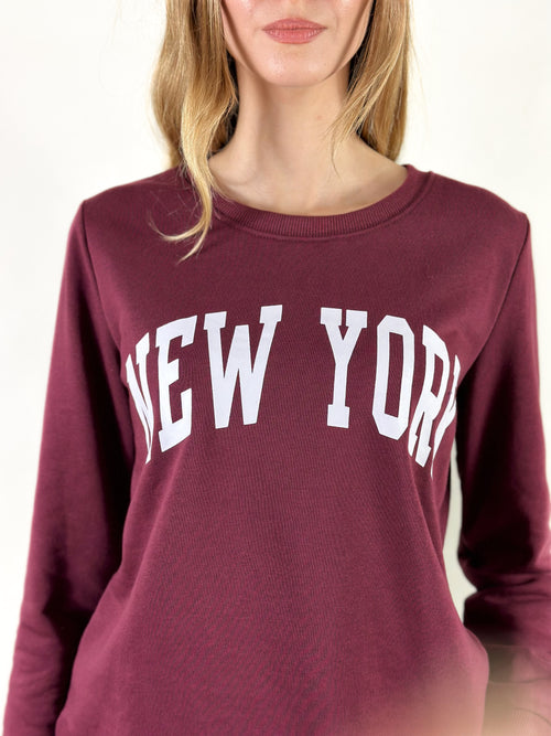 Pull ILVA 1110 Bordeaux