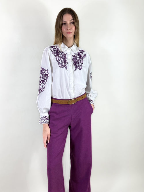 Chemise ILVA 1011 Violet
