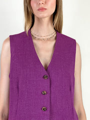 Gilet Gilbert Fushia