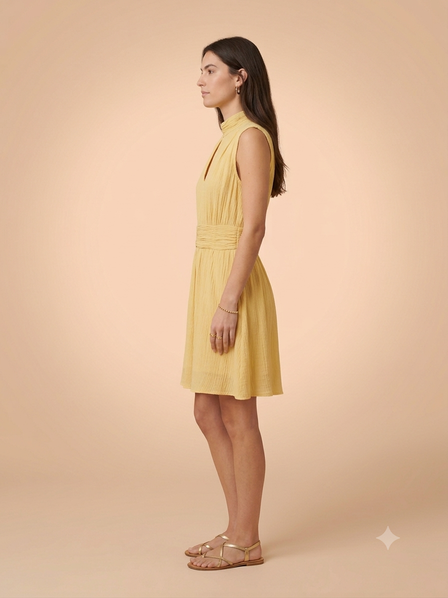 Robe Orleane Paille - Image 2
