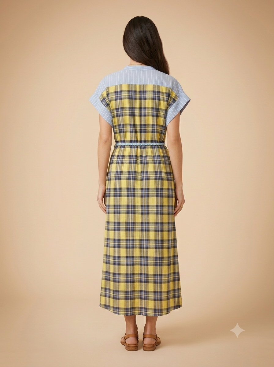 Robe Zephyr Carreaux - Image 3