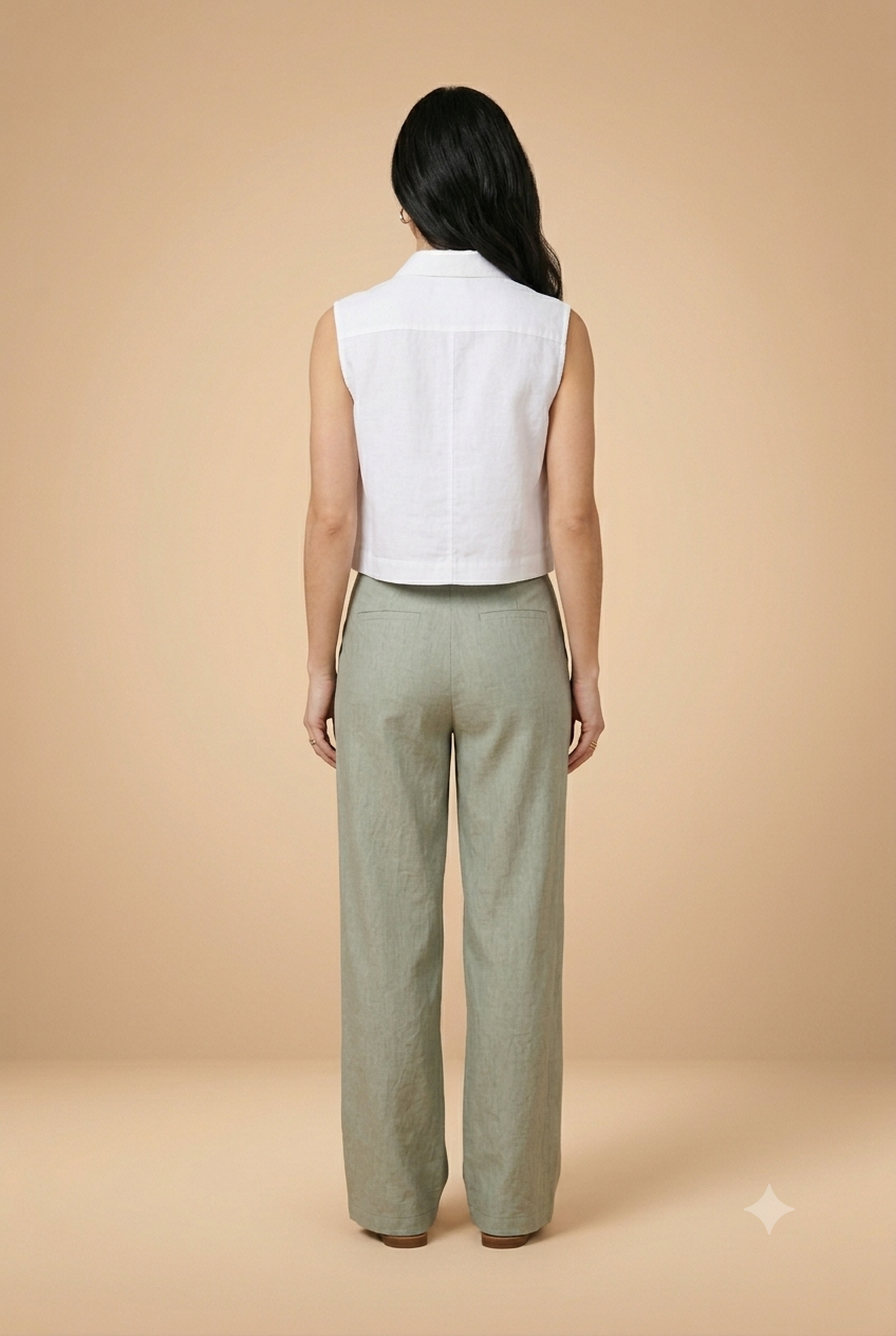 Chemise Yes 30474 Ecru - Image 3