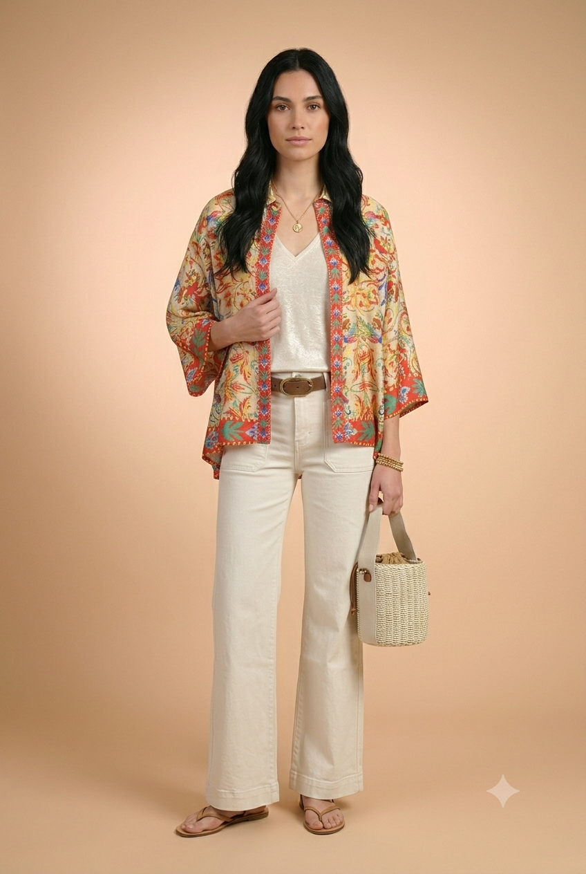 Pantalon Parmy Ecru - Image 1
