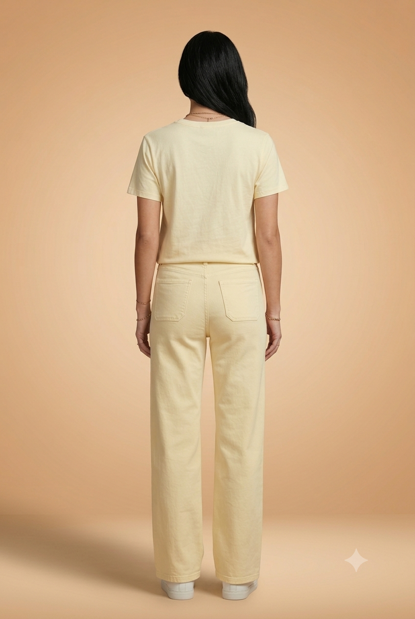 Jeans Paritress Jaune - Image 3