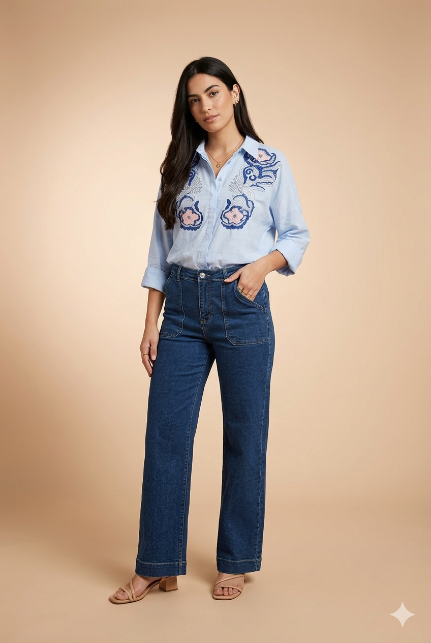 Chemise Shantyla Ciel - Image 1