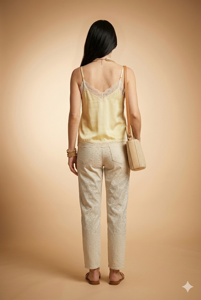 Pantalon Palone Beige - Image 3