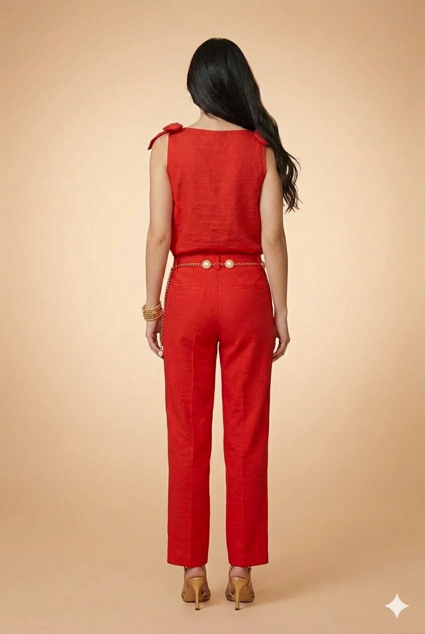 Pantalon Yes 7746 Corail - Image 3
