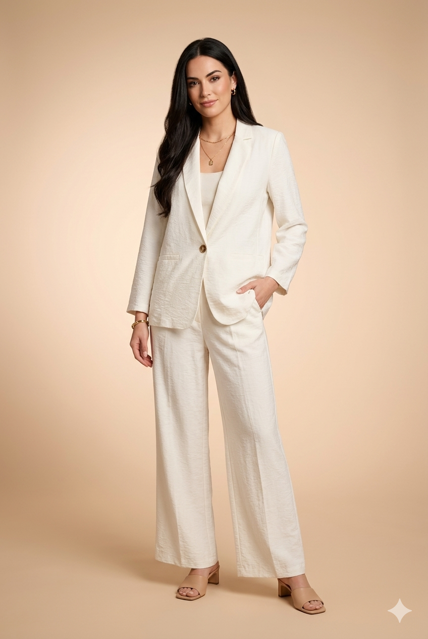 Pantalon Yes 7746I Ivoire - Image 1