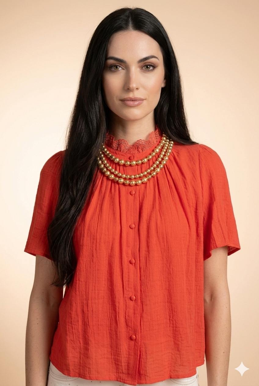 Haut Yes 30382 Corail - Image 4