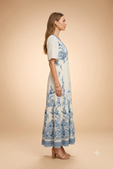 Robe Yes 10570 Bleu-1