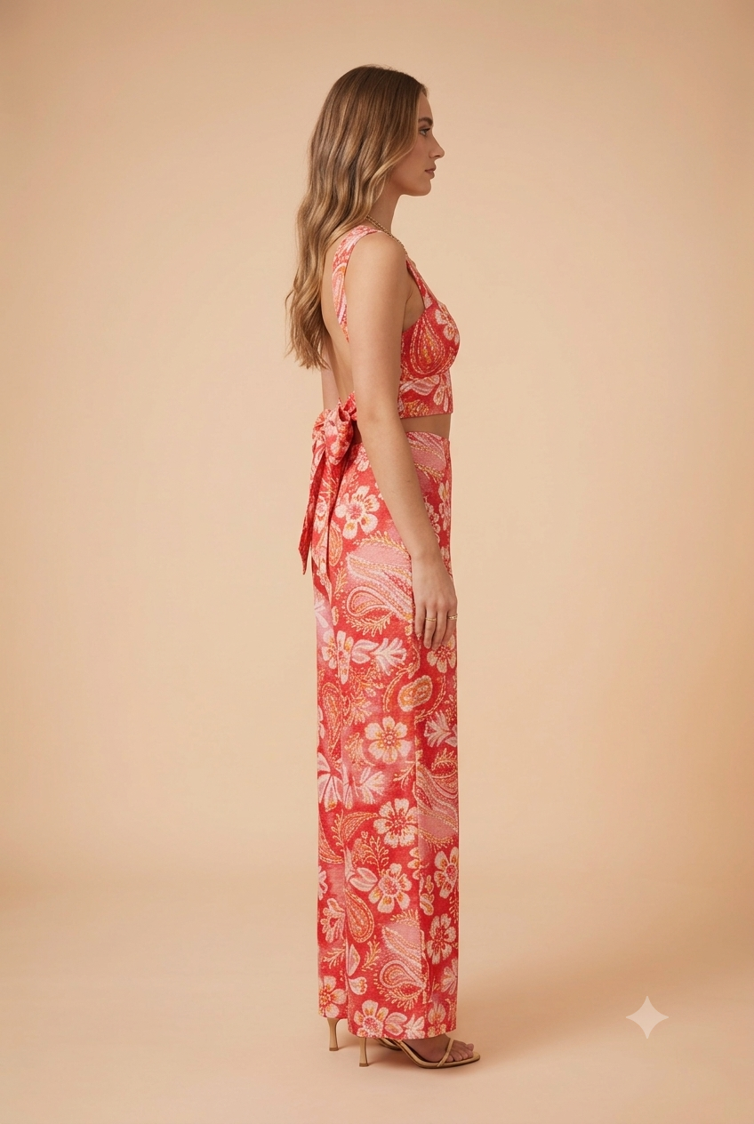 Pantalon Yes 7746 Corail-4 - Image 3