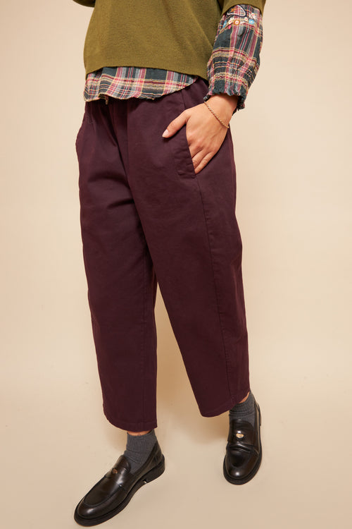 Pantalon ILVA 21469 Bordeaux