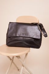 Sac Cuir Rachel Uni Black
