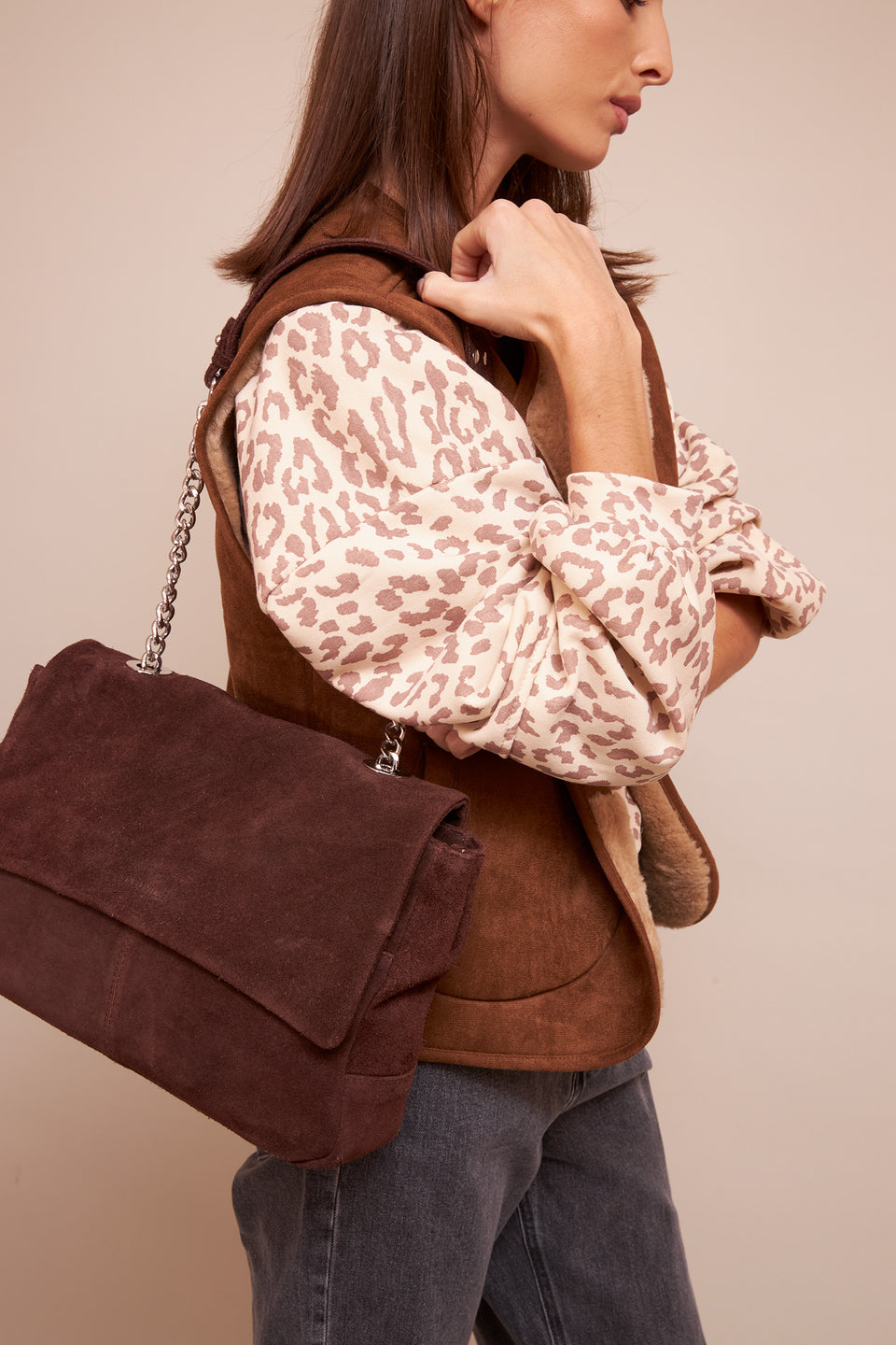 Sac Cuir Rachel Brown - Image 3