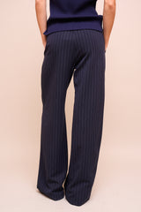 Pantalon FREDERIC Marine rayé