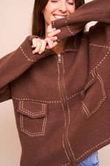 Veste ILVA 298 Chocolat