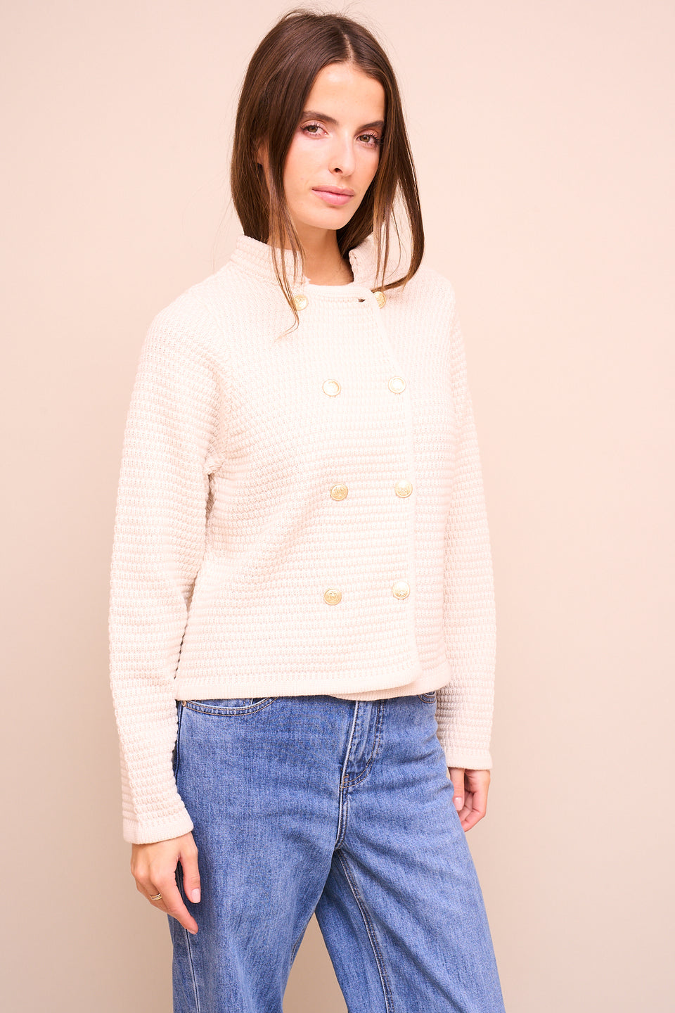 Gilet Voscar Ecru - Image 5