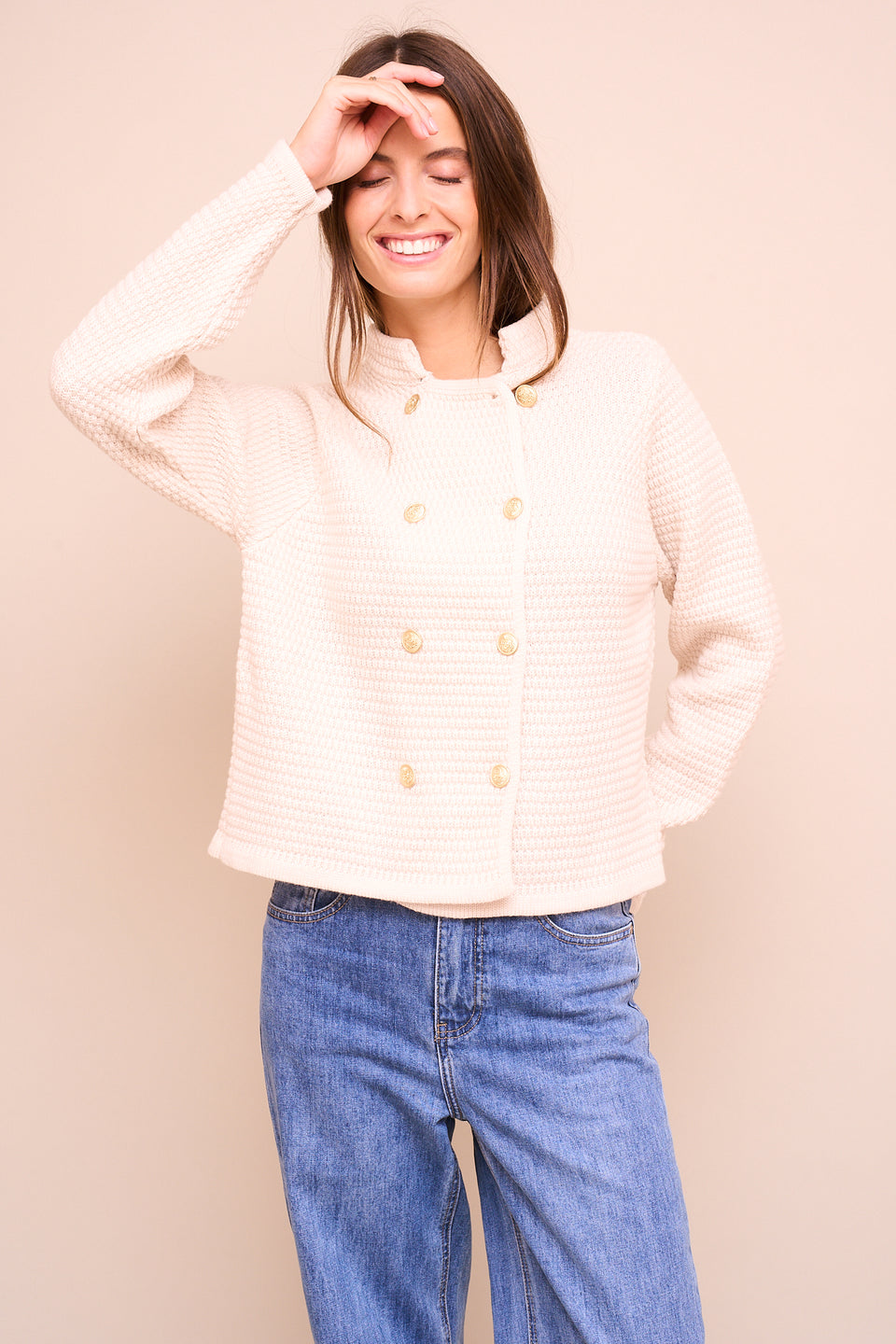 Gilet Voscar Ecru - Image 2