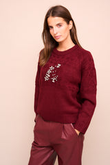 Pull Naia Bordeaux