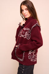 Gilet ILVA 333 Bordeaux