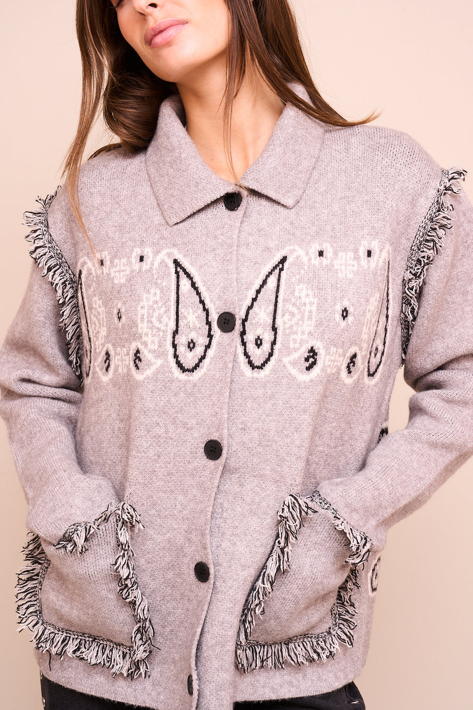 Gilet ILVA 333 Gris - Image 2