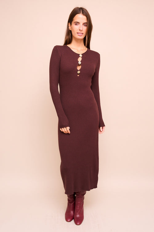 Robe Nidia Marron