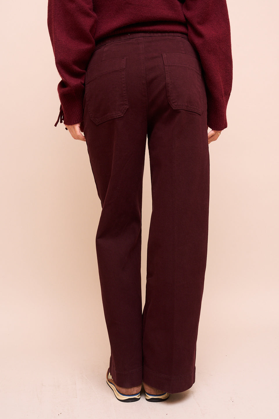 Jeans ILVA 413 Bordeaux - Image 5