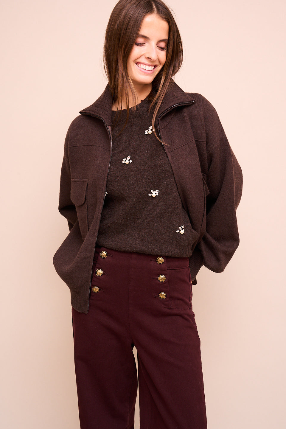 Veste Moscou Chocolat - Image 3