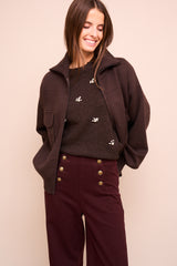 Veste Moscou Chocolat