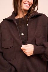 Veste Moscou Chocolat