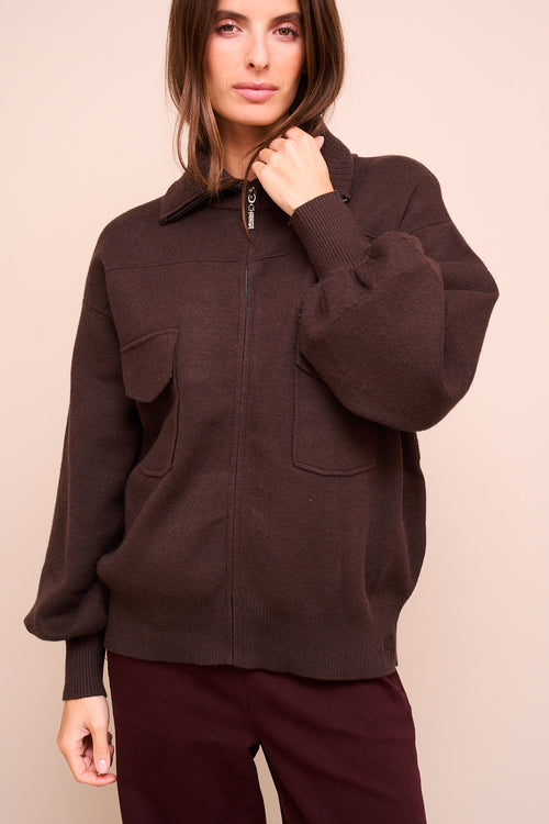 Veste Moscou Chocolat