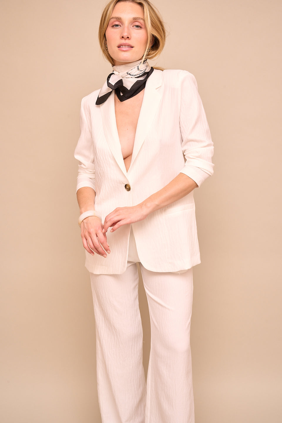 Blazer Ginette Blanc - Image 2