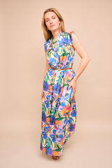 Robe Claudie Bleu