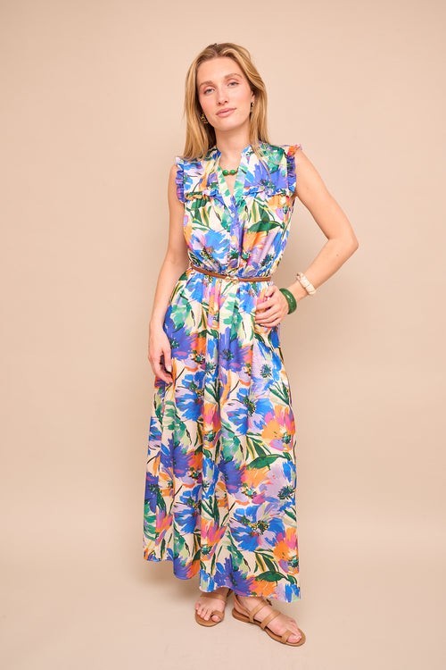 Robe Claudie Bleu
