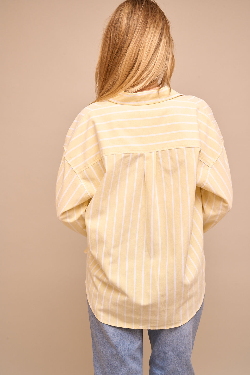 Chemise Yes 4573 Jaune-3 - Image 6