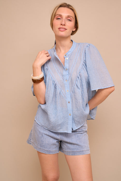 Chemise Yes 30395 Bleu Ciel