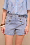 Short ILVA 451 Bleu
