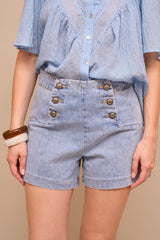 Short ILVA 451 Bleu