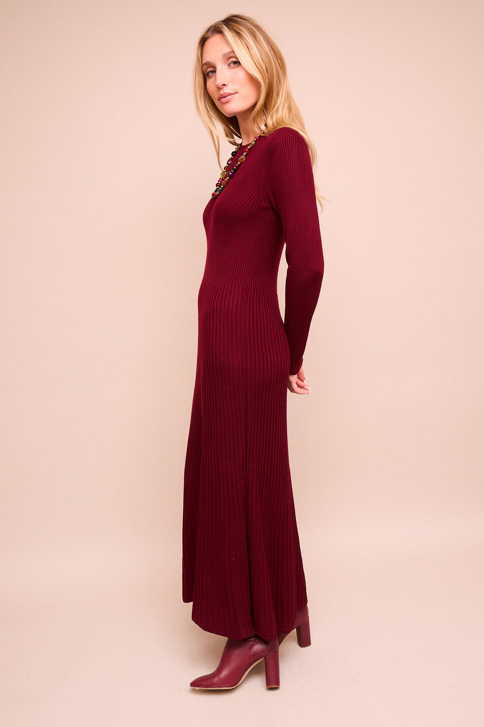 Robe MONY Bordeaux - Image 7