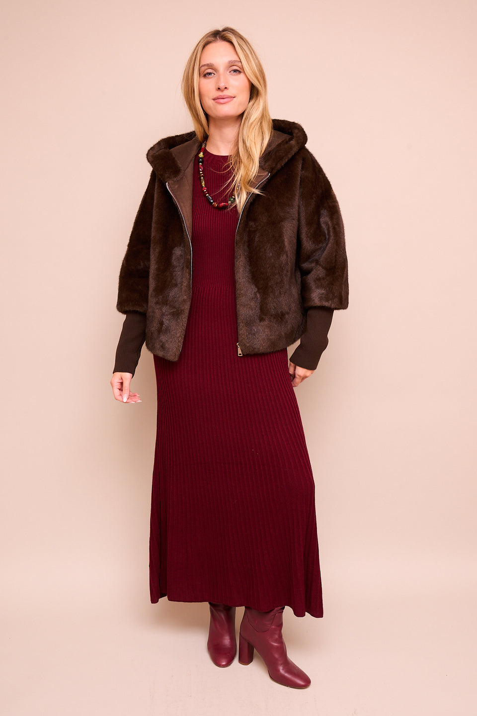 Manteau Slava Chocolat - Image 3