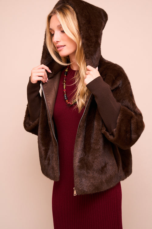 Manteau Slava Chocolat