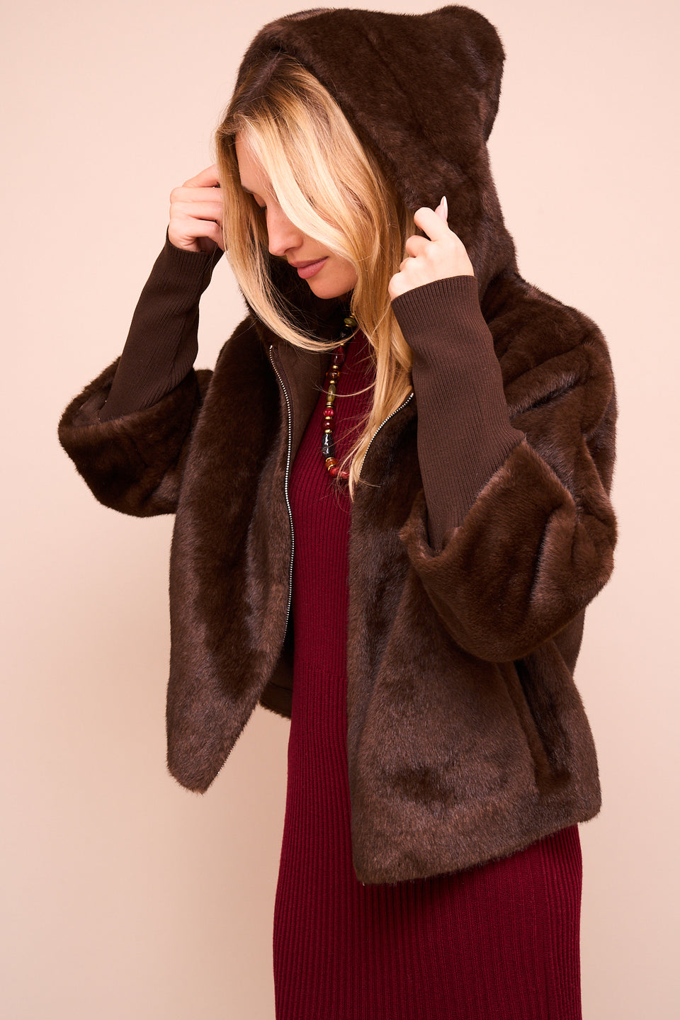 Manteau Slava Chocolat - Image 4