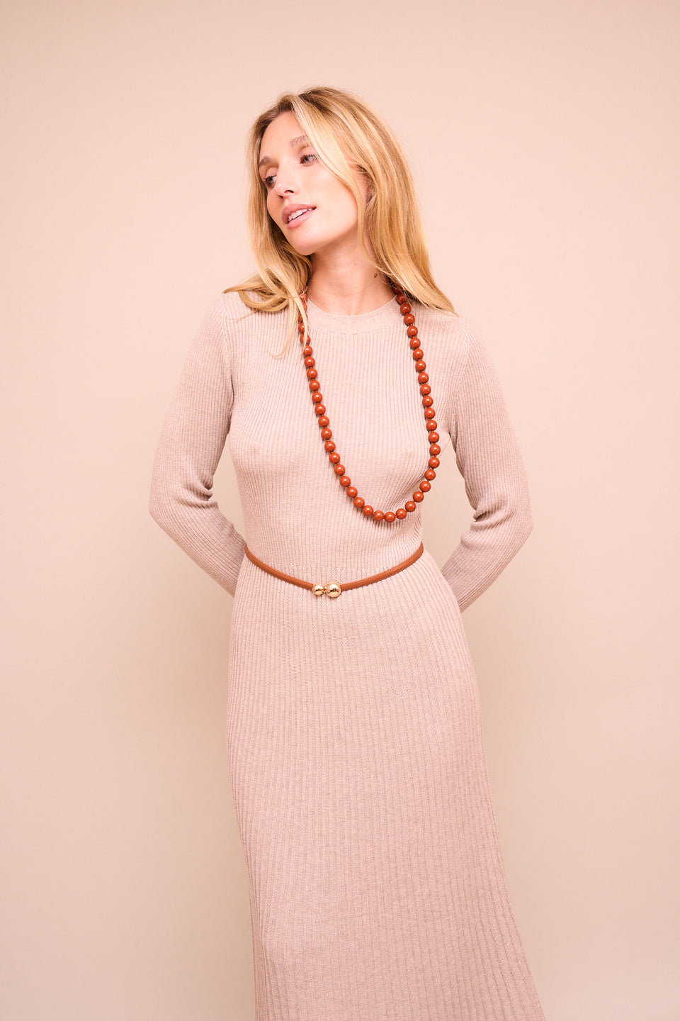 Robe MONY Beige - Image 3