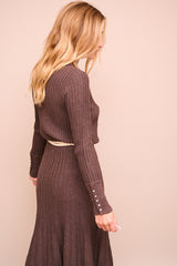 Pull Yes 8438 Chocolat